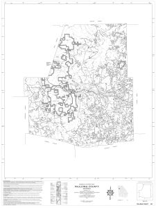 General highway map: Paulding County, Georgia