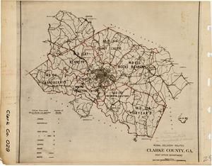 Rural delivery routes, Clarke County, Ga.