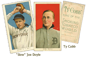 Ty Cobb and 'Slow' Joe Doyle
