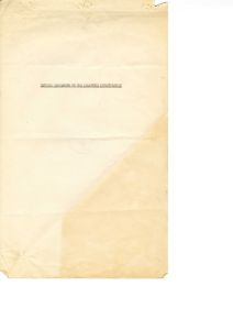 Revised Memorandum on the MacArthur Investigation