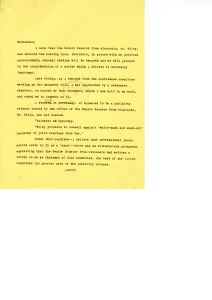 Statement by Senator Russell to the Committees on Armed Services and Foreign Relations regarding certain allegations made by Senator Alexander Wylie