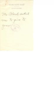 Memorandum, Charles Bloch to Senator Russell, re: insertions to the record of the hearings