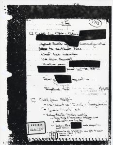 Exhibit OLN-80: North Notebook Excerpt