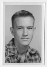 Photograph of Gainesville High School student, Gainesville, Georgia, 1952-1954