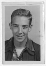 Photograph of Gainesville High School student, Gainesville, Georgia, 1952-1954