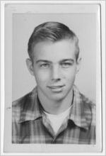 Photograph of Gainesville High School student, Gainesville, Georgia, 1952-1954