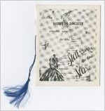 Program for Riverside Military Academy dance, Gainesville, Georgia, 1955 May 14