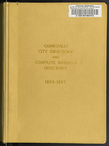 Gainesville city directory and complete business directory, 1882-1883