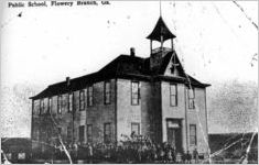 Flowery Branch school building