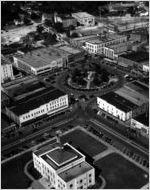 Aerial photograph of Gainesville, Georgia, 1944