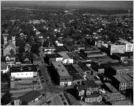 A view of the business district in Gainesville