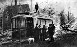 Street railroad -- Green Street