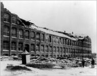 Gainesville Cotton Mill after tornado of 1903