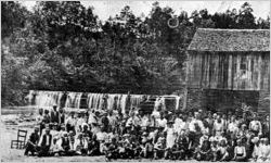 Dunlap Dam and Mill on the Chattahoochee River