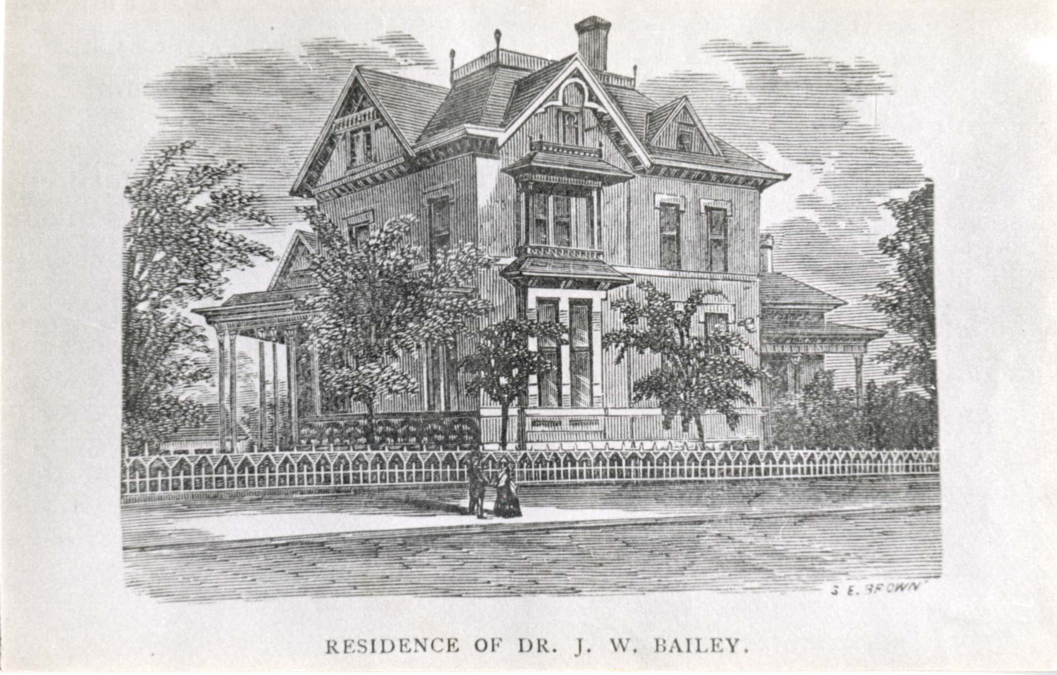 Residence of Dr. J.W. Bailey