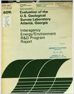 Evaluation of the U.S. Geological Survey Laboratory, Atlanta, Georgia / by Robert L. Booth, Environmental Monitoring and Support Laboratory