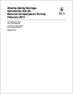 Augusta-Aiken, GA-SC, National compensation survey, 1999