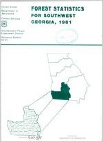 Forest statistics for southwest Georgia, 1981 / by Raymond M. Sheffield
