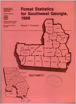 Forest statistics for southwest Georgia, 1988 / Michael T. Thompson