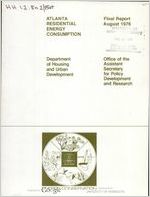 Atlanta residential energy consumption