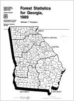 Forest statistics for Georgia, 1989 / Michael T. Thompson