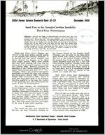 Sand pine in the Georgia-Carolina sandhills : third-year performance / [William R. Harms]