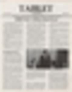 The Tablet, Spring 1977