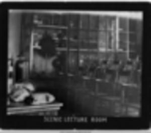Science Lecture Room - Knowles Building ca. 1900