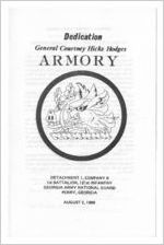 Program for the dedication of the General Courtney Hicks Hodges Armory, Perry, Georgia, 1980 August 2
