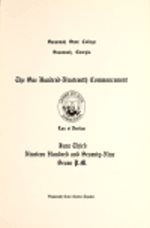 One Hundred Nineteenth Commencement June 3, 1979 Savannah State College