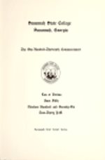 One Hundred Thirteenth Commencement June 5, 1976 Savannah State College