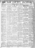 The Lee County journal, 1905 October 13
