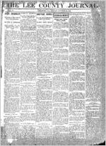 The Lee County journal, 1905 October 20