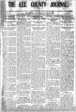 The Lee County journal, 1906 June 22