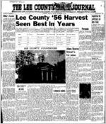 The Lee County journal, 1956 September 28