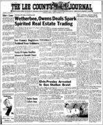 The Lee County journal, 1956 October 19