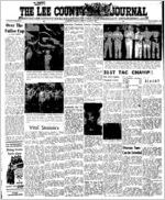 The Lee County journal, 1958 August 1