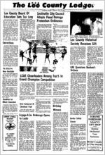 The Lee County ledger, 1982 September 16