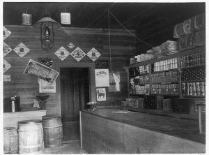 [Interior view of grocery store in Georgia]