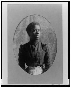 [African American woman, half-length portrait, facing slightly right]