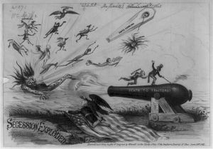 Secession exploded