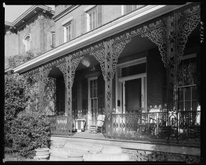 Platt-Fleming-Walker-D'Antignac, Ironwork, 453 Greene Street, Augusta, Richmond County, Georgia