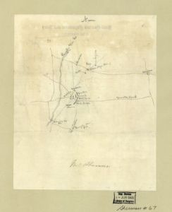 [Union troop positions at Dallas and New Hope Church, Georgia, May 25-June 5, 1864].