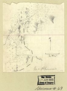 [Union troop positions east of Dallas, Georgia, May 25-June 5, 1864].