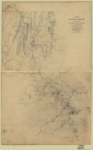 Map illustrating the operations of the army under com'd of Maj. Gen. W.T. Sherman, in Georgia, from May 5th to September 4th, 1864