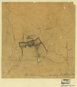McPherson crossing at Rosswell [i.e., Roswell, Georgia July, 1864].