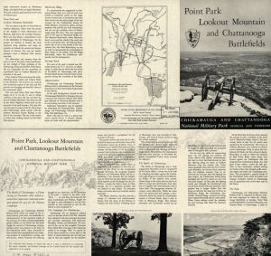 Chickamauga and Chattanooga National Military Park, Georgia and Tennessee : principal roads and streets between Chattanooga and park areas.