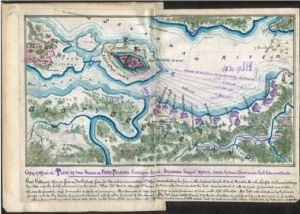 Copy of official plan of the siege of Fort Pulaski. Cockspur Island. Savannah Georgia April 1862 : by Union forces under Genl Gillmore and Hunter.