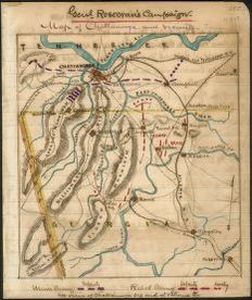 Map of Chattanooga and vicinity, Tenn.