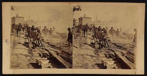 General Benjamin Harrison--"Come on boys!" - Battle of Resaca - May 13th to 16th 1864